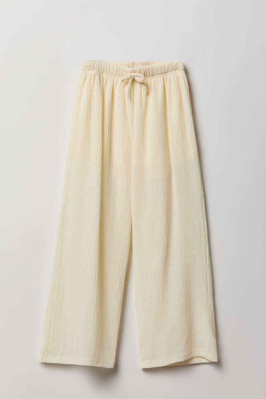 Alt View 4. Girls Textured Tank & Pant Set - Ivory