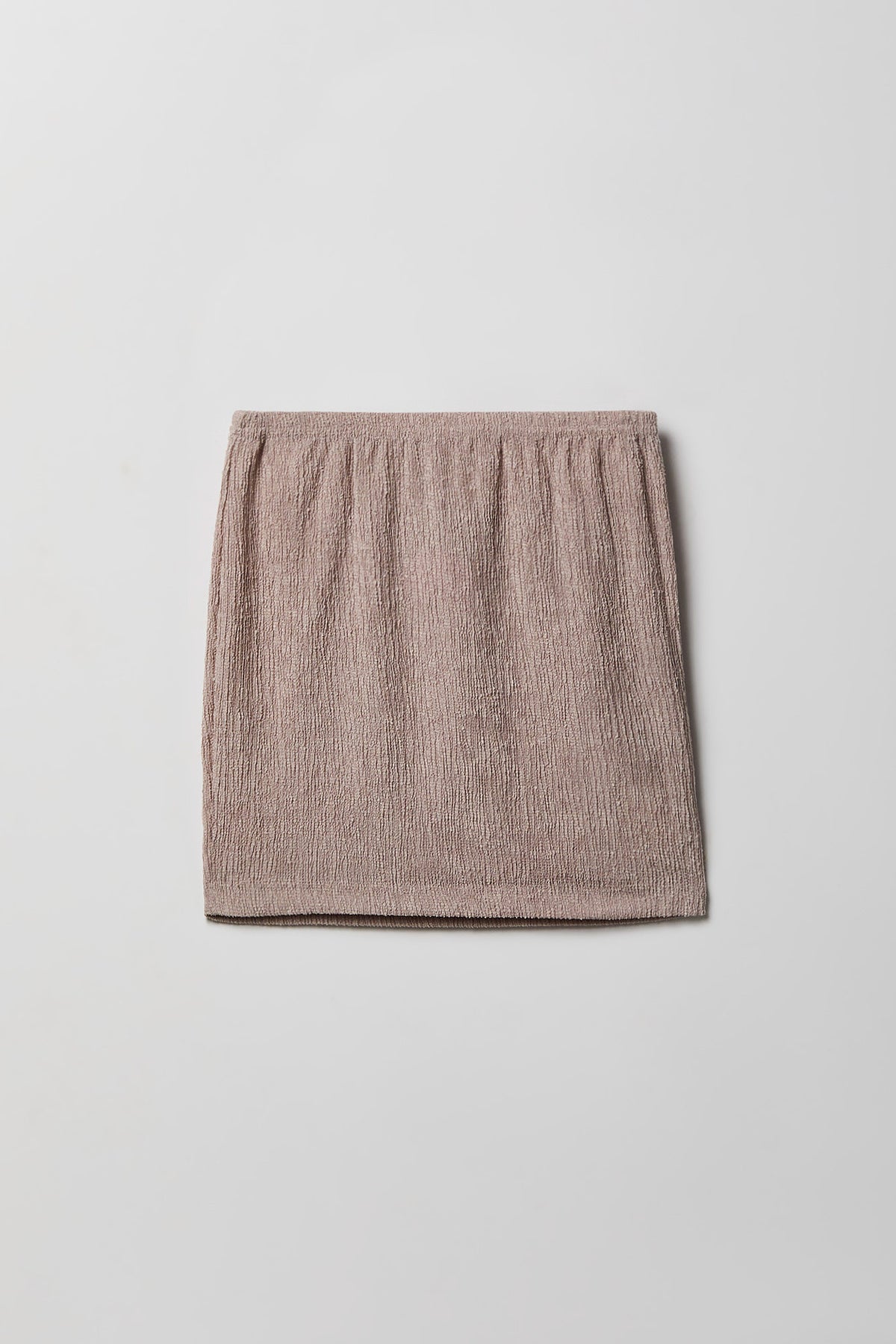 Alt View 4. Girls Textured Tank & Skirt Set - Natural