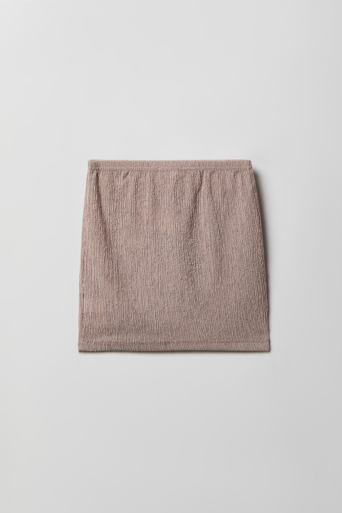 Alt View 5. Girls Textured Tank & Skirt Set - Natural