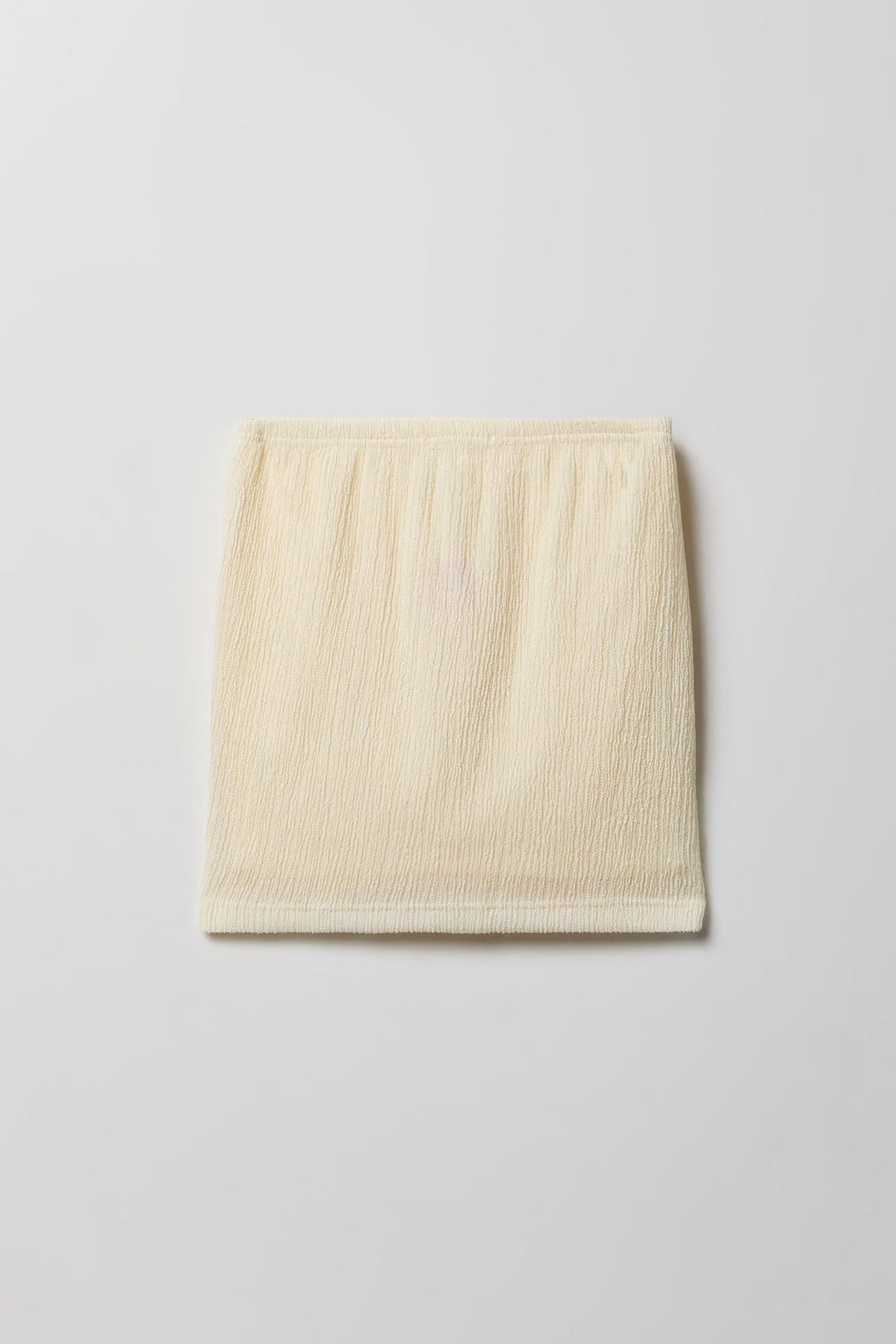 Alt View 4. Girls Textured Tank & Skirt Set - Ivory
