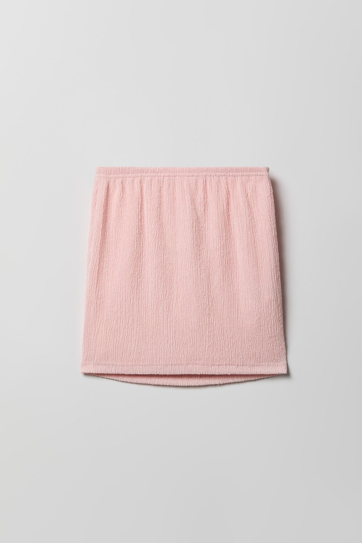 Alt View 4. Girls Textured Tank & Skirt Set - Rose