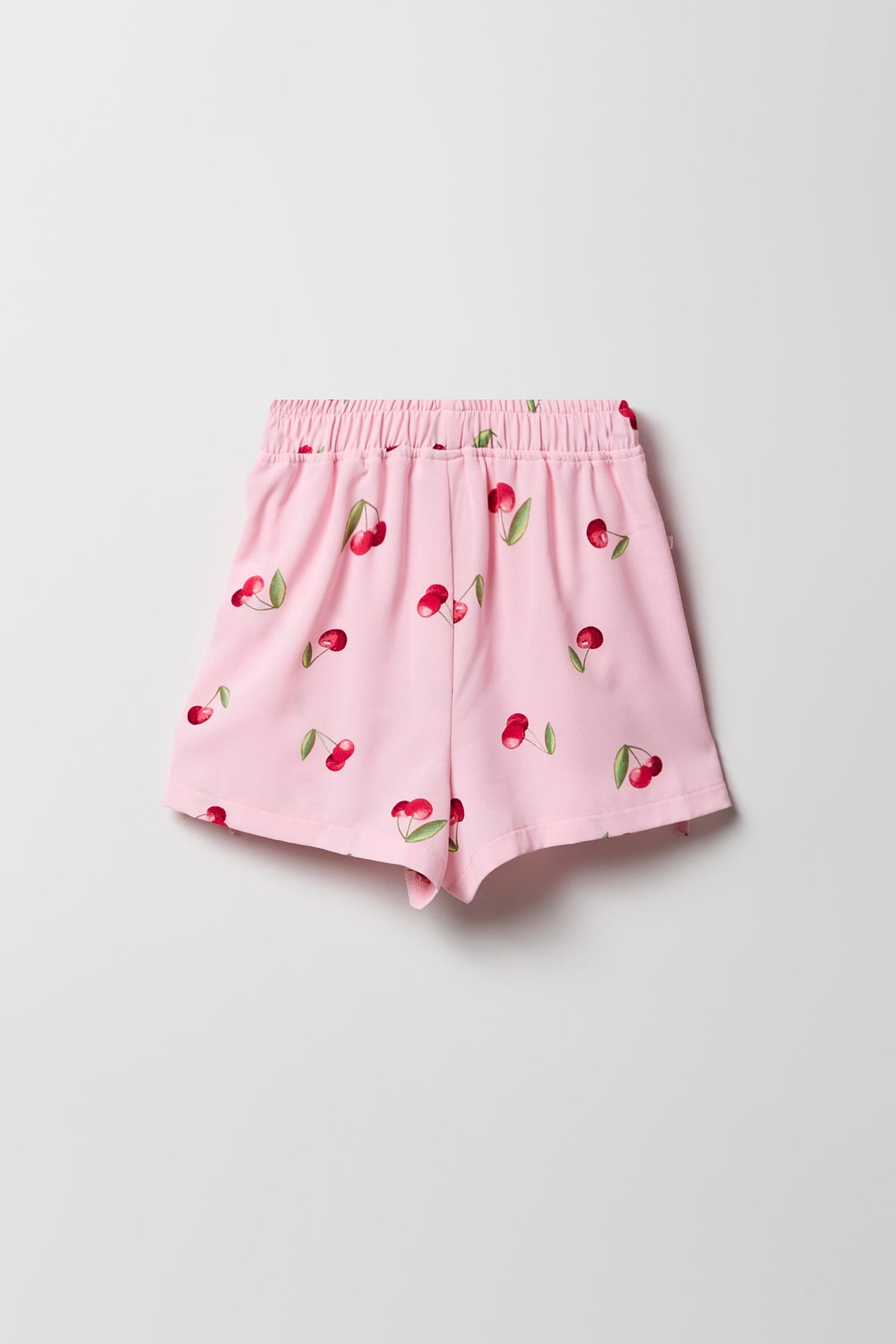 Alt View 2. Girls Bow Detail Short - Rose