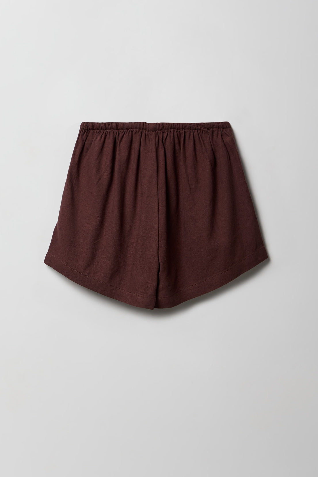 Vue alternative 2. Short en mélange de lin pour fille