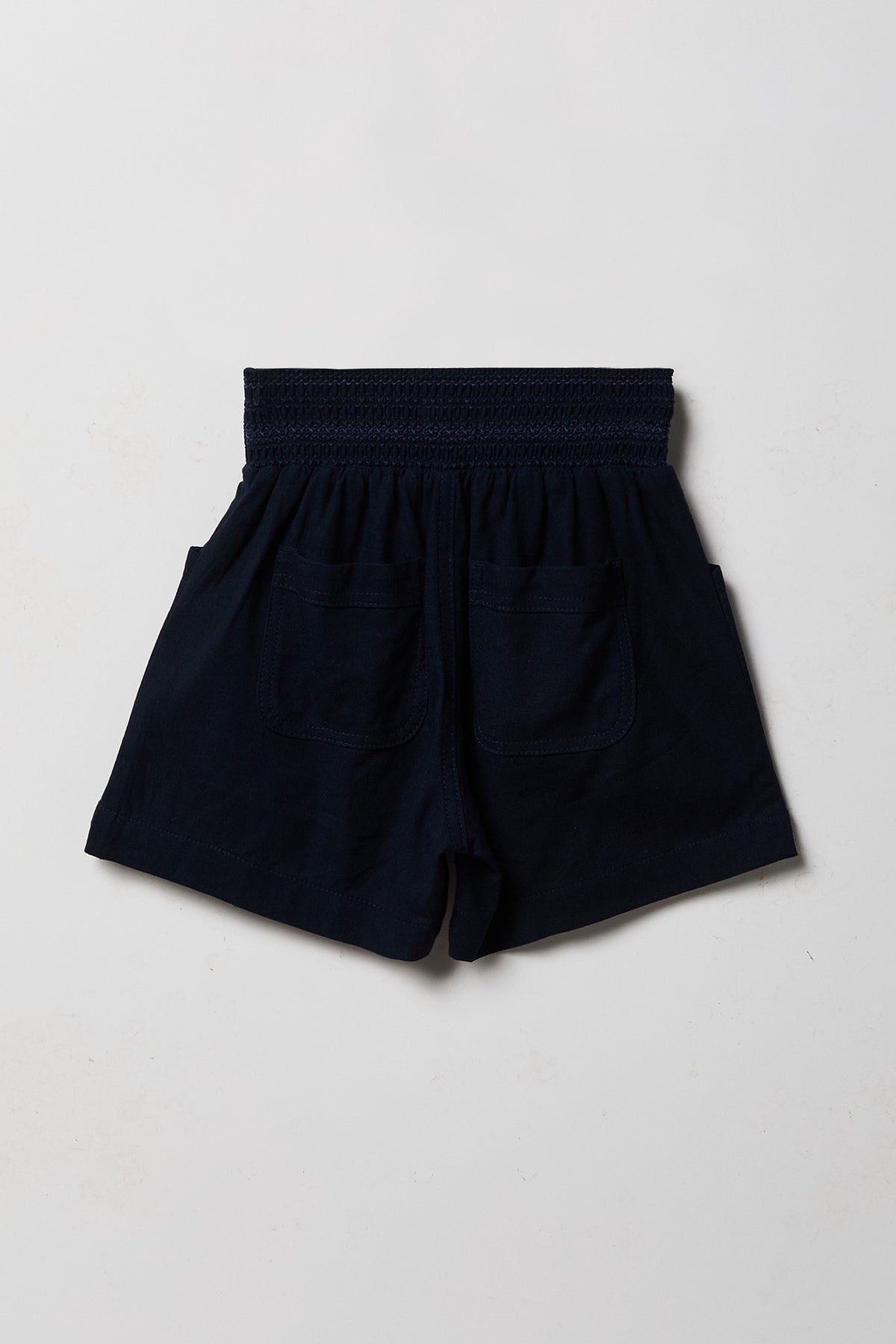 Vue alternative 2. Short en mélange de lin pour fille