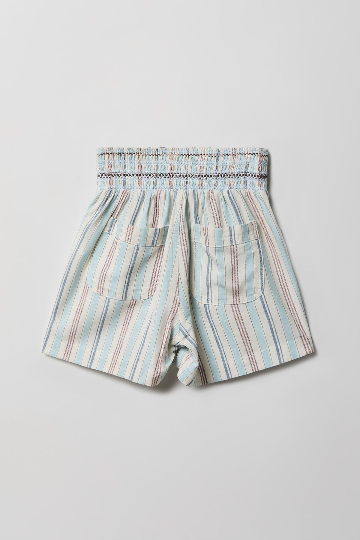 Vue alternative 2. Short en mélange de lin pour fille