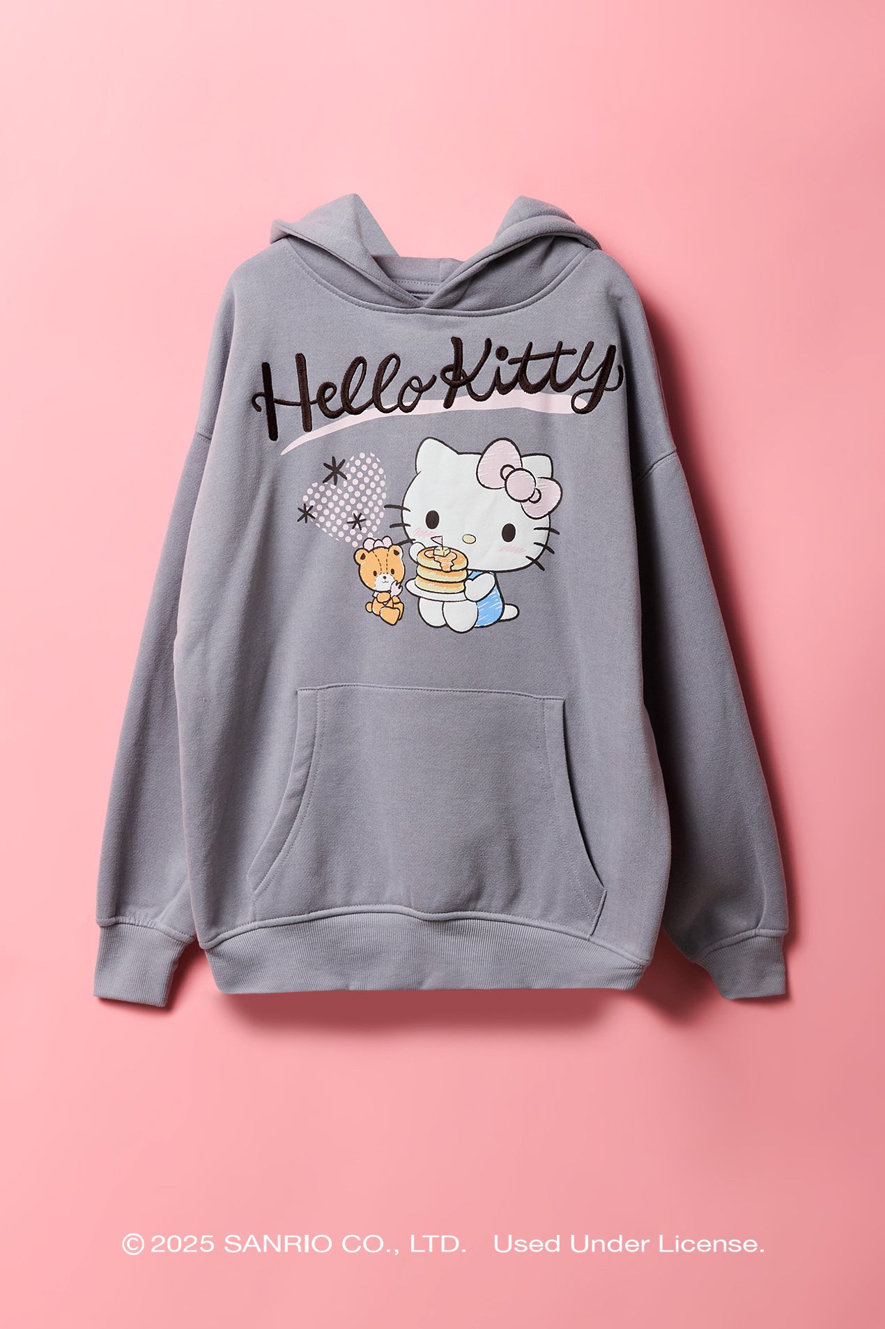 Hello Kitty® Girls Puff Print Fleece Hoodie – Urban Planet