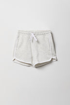 Girls Luxe French Terry Active Dolphin Short
