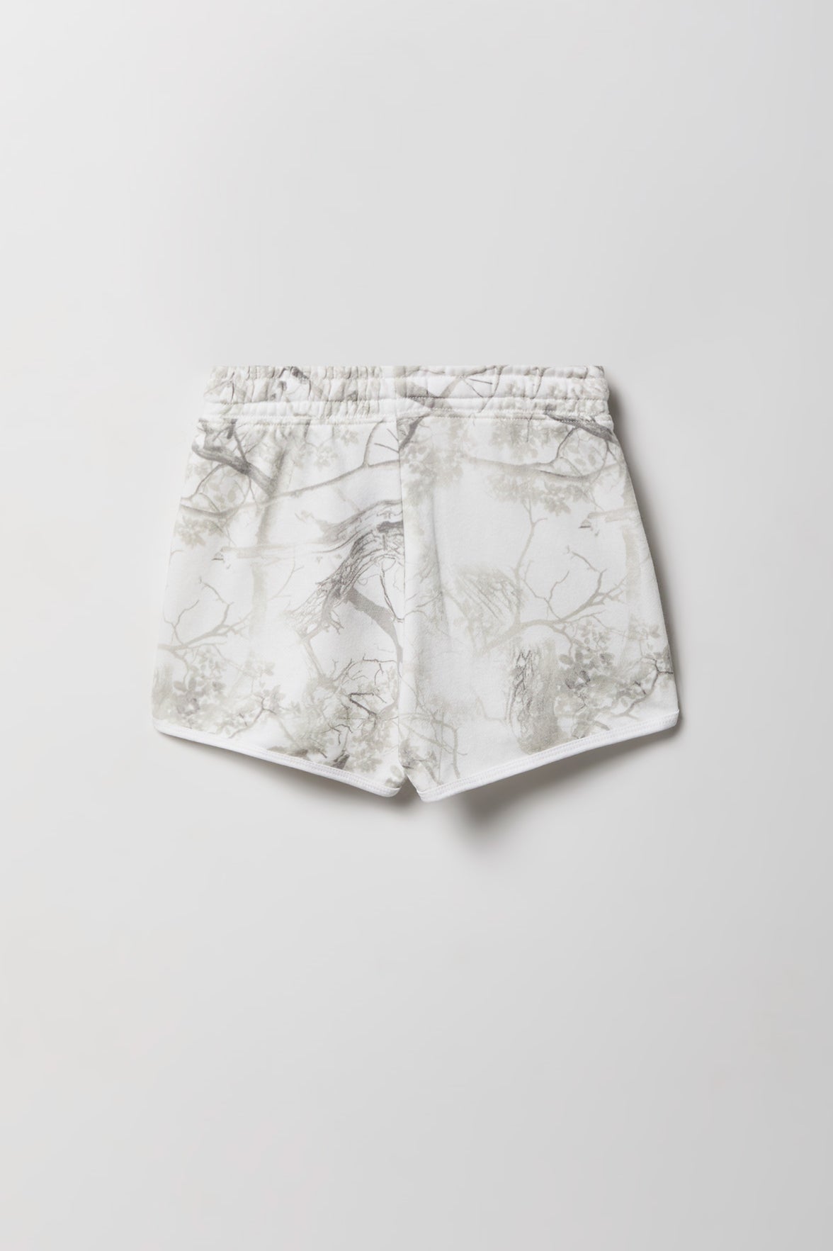 Alt View 2. Girls Luxe French Terry Active Dolphin Short - Camouflage