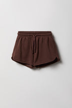 Short Active en tissu bouclé de luxe pour fille