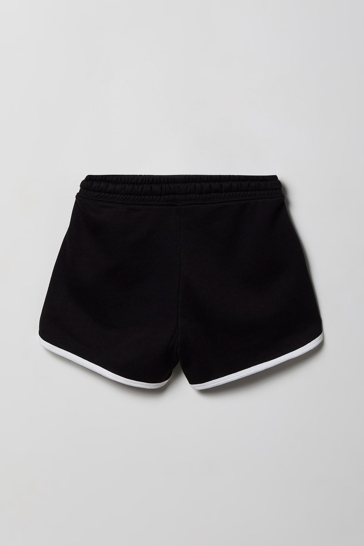 Vue alternative 2. Short en tissu bouclé de luxe avec ourlet arrondi pour fille