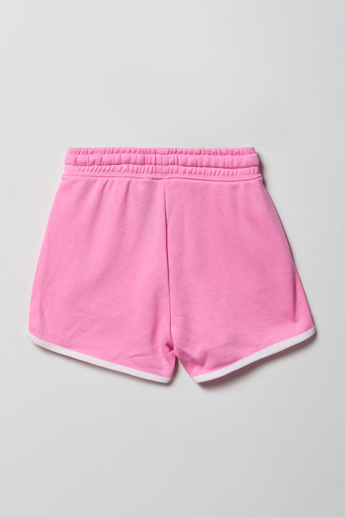 Vue alternative 2. Short en tissu bouclé de luxe avec ourlet arrondi pour fille