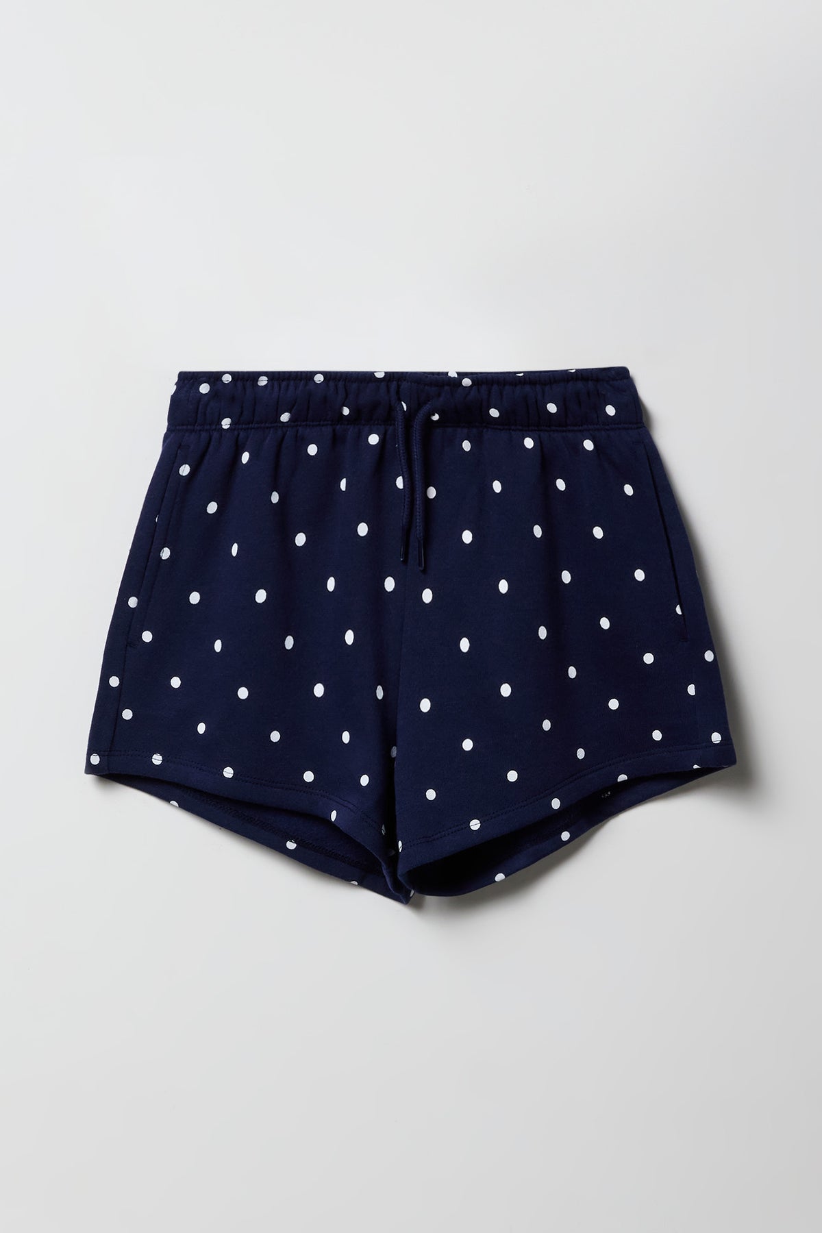 Short en molleton classique pour fille