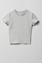 T-shirt côtelé pour fille