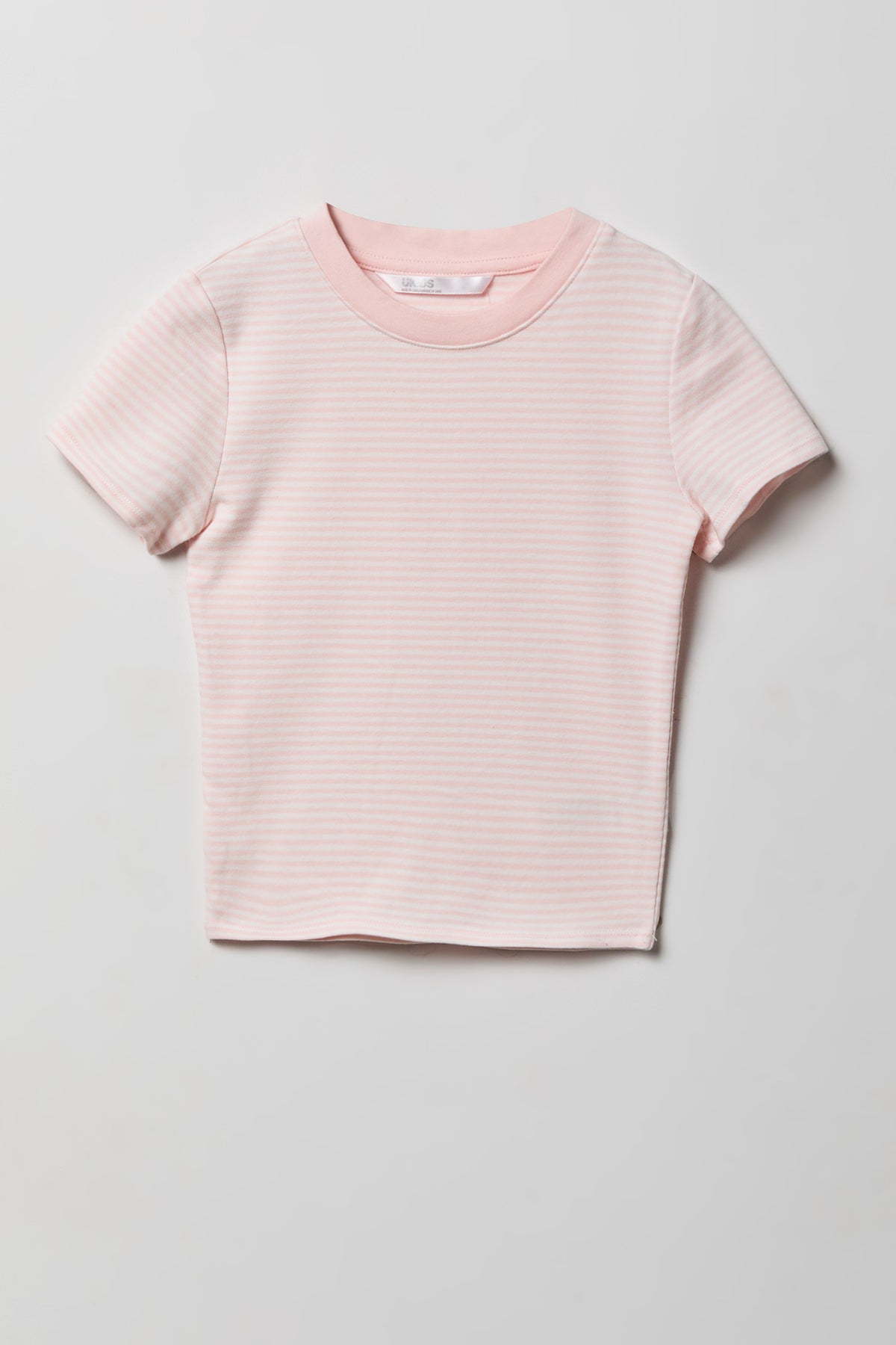 T-shirt côtelé pour fille