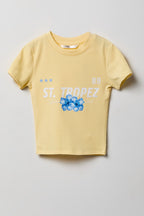 Girls Ribbed T-Shirt