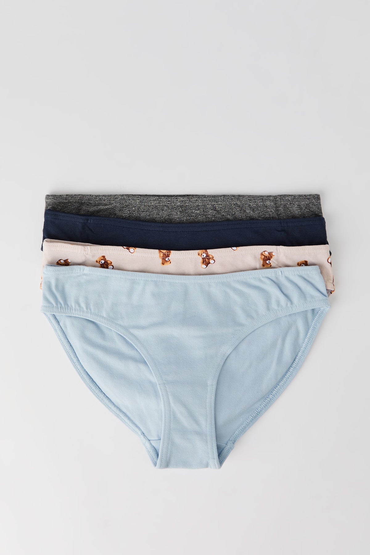 Girls Briefs (4 Pack) - Navy