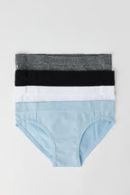 Culotte bikini sans couture pour fille (Lot de 4)