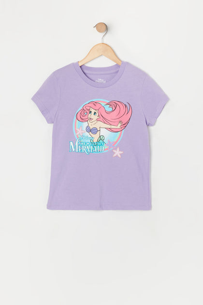 Girls The Little Mermaid Graphic T-shirt