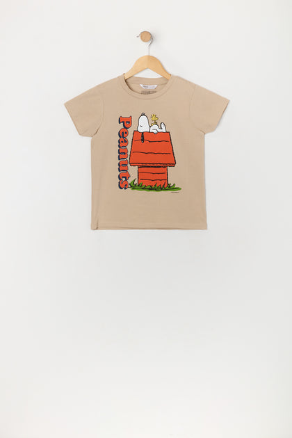 T-shirt à imprimé Peanuts pour filles