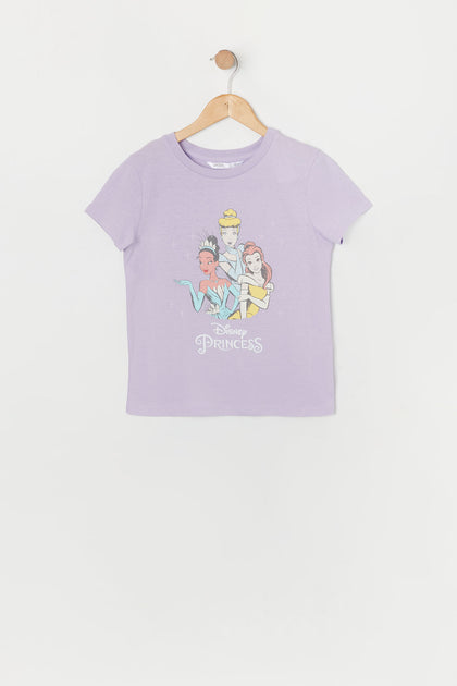 T-shirt à imprimé Disney Princess pour fille