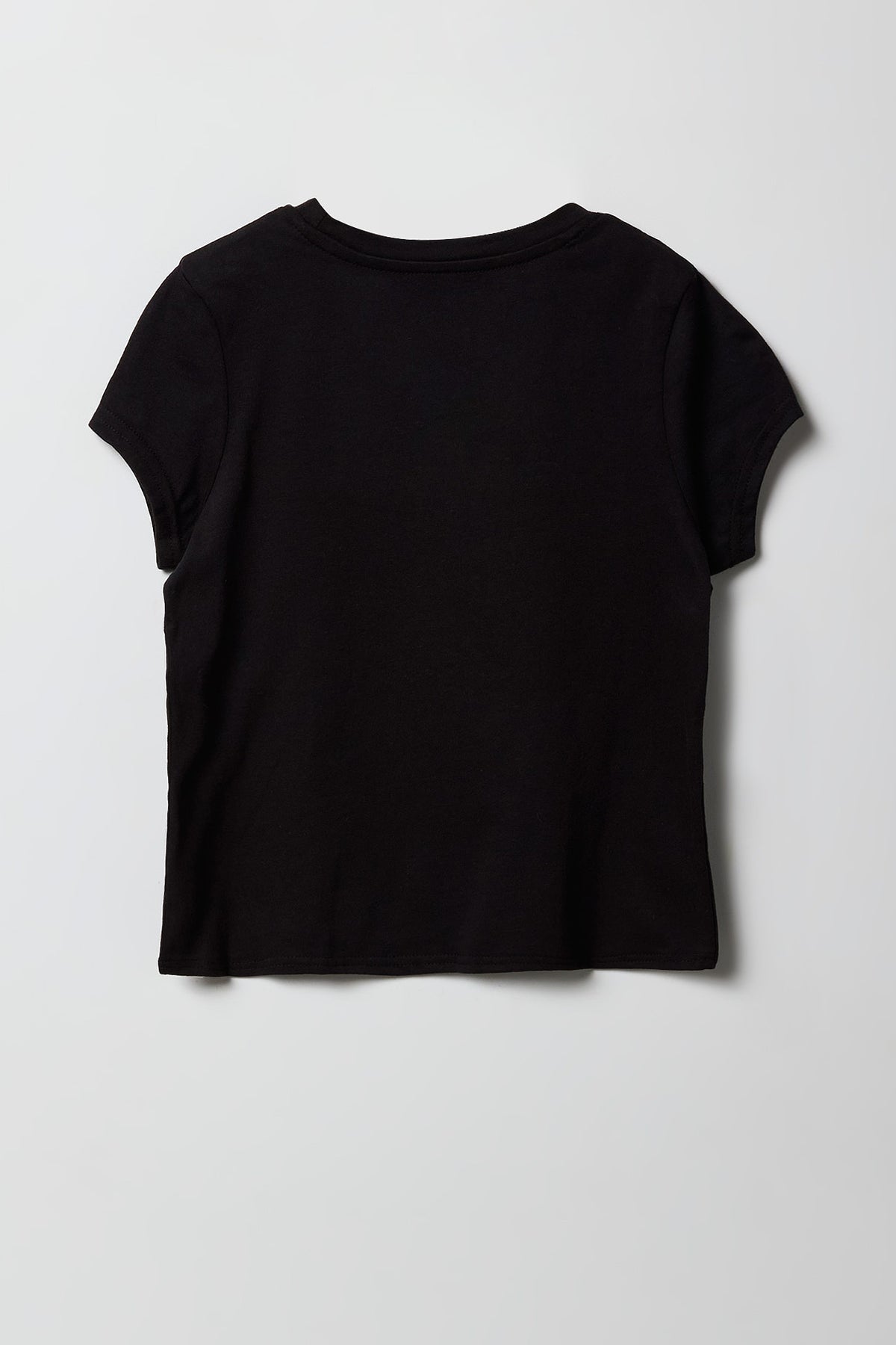 Alt View 2. Girls Stranger Things Puff Print T-Shirt - Black