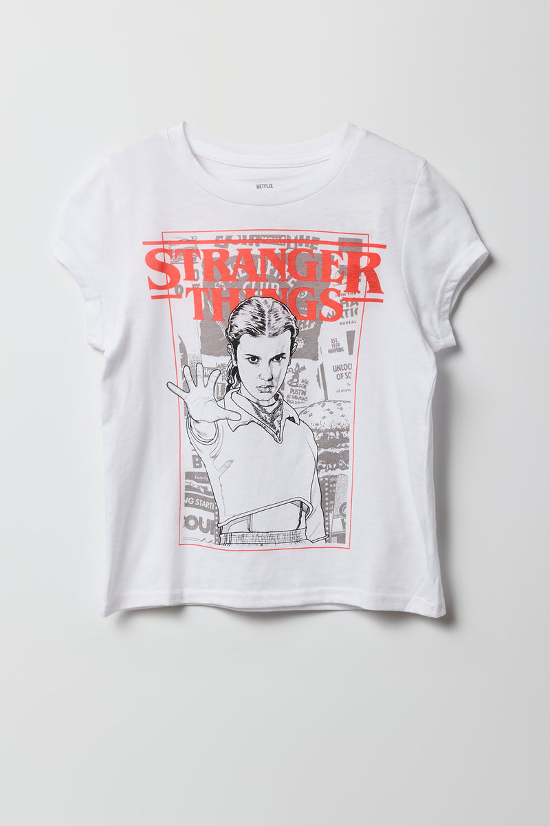 Girls Stranger Things Graphic T-Shirt