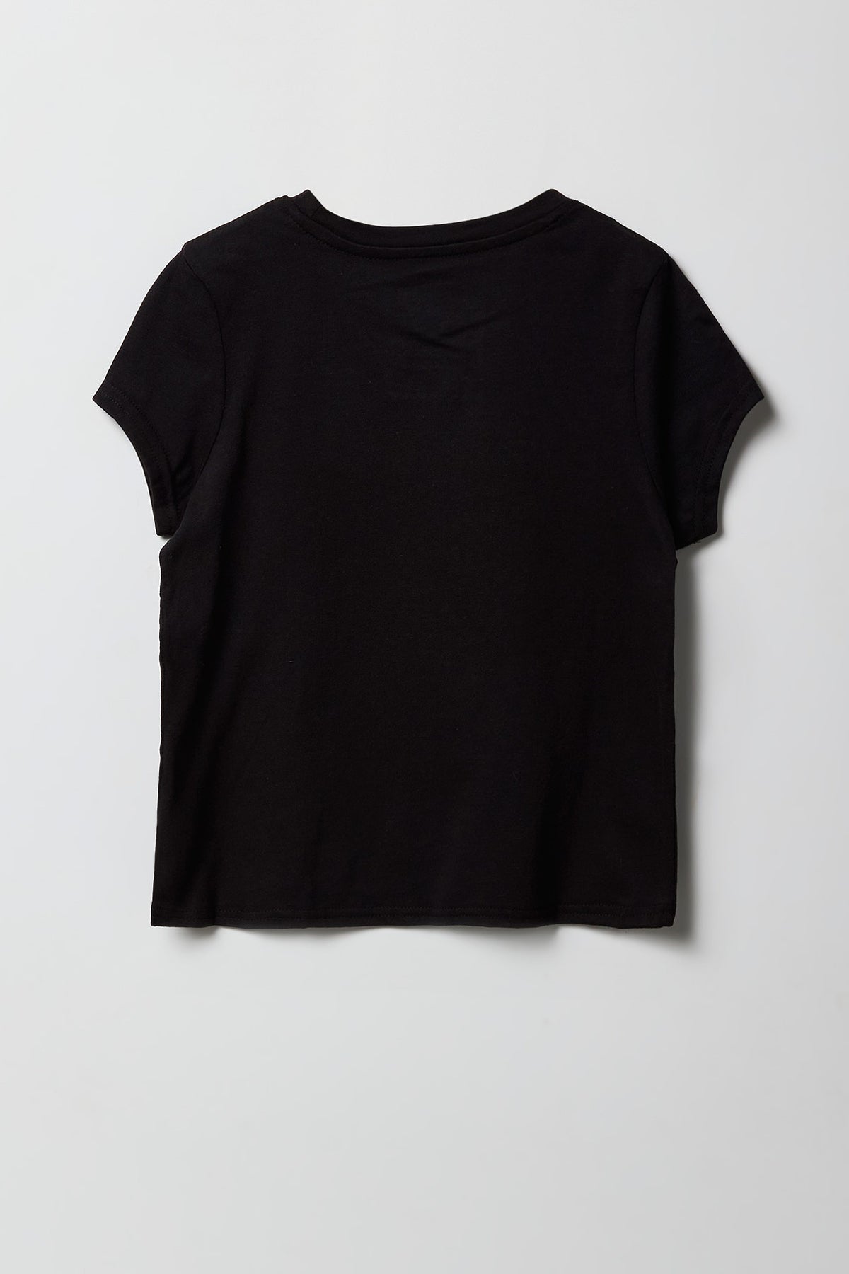 Alt View 2. Girls Wicked Rhinestone T-Shirt - Black