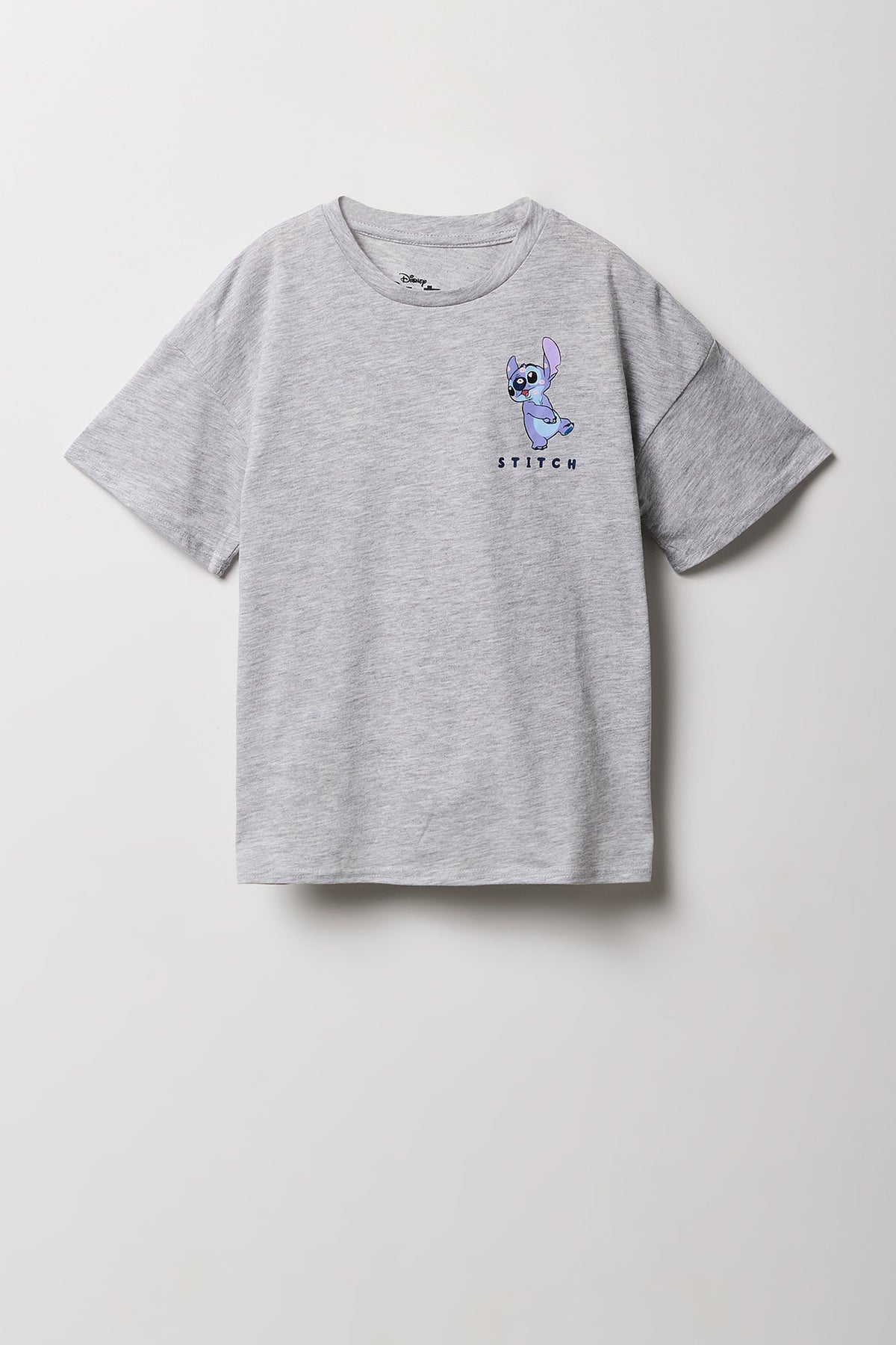Vue alternative 2. T-shirt surdimensionné à imprimé Stitch pour fille