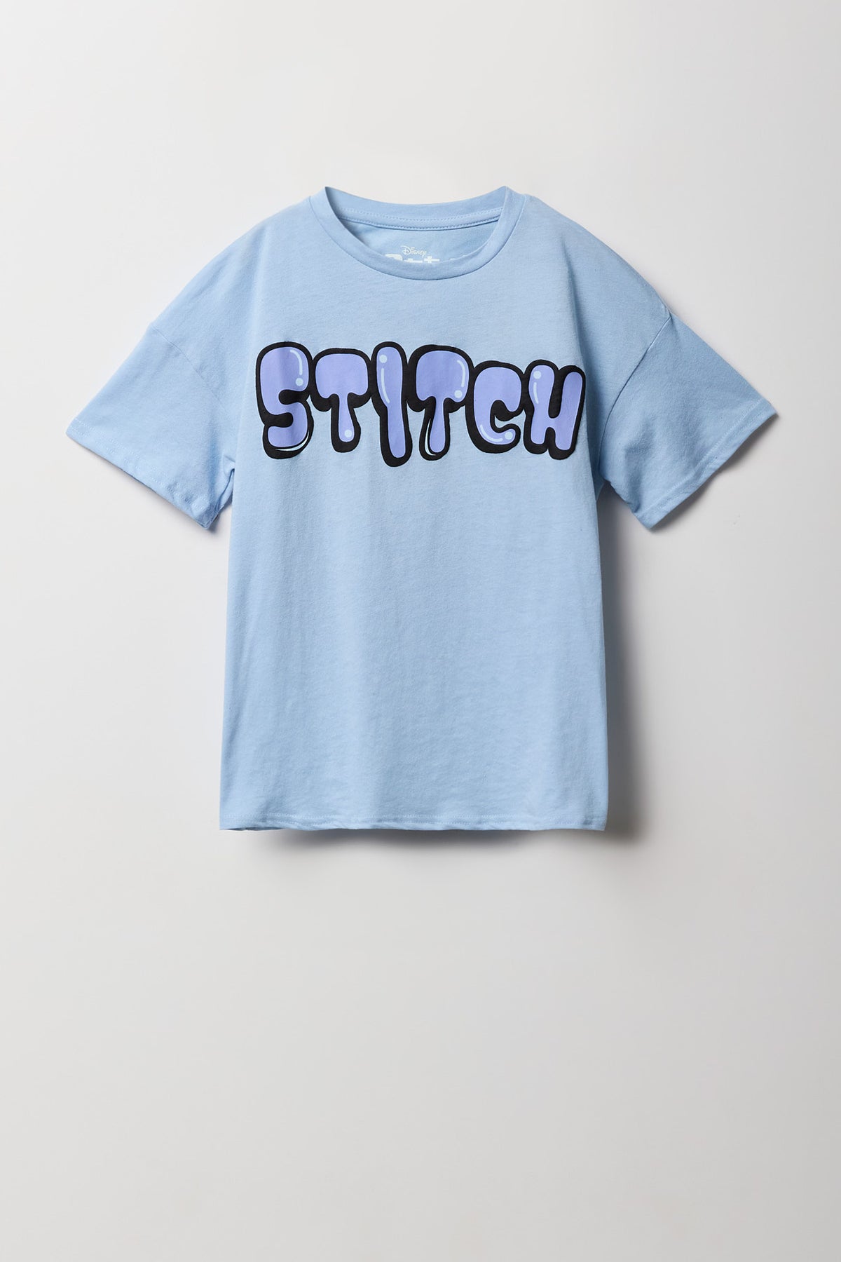 Vue alternative 2. T-shirt surdimensionné à imprimé Stitch Drip pour fille