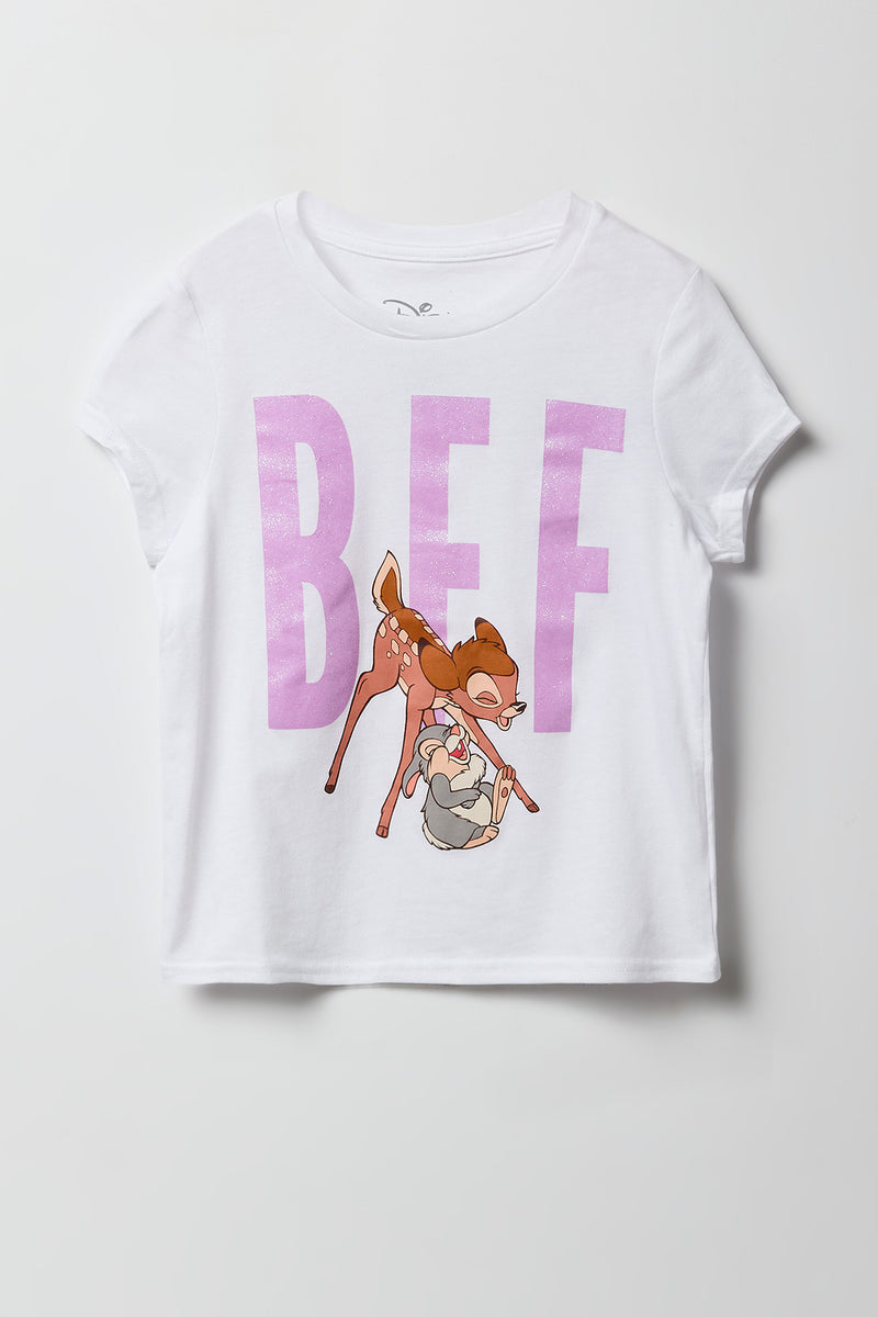 Girls Bambi Graphic T-Shirt