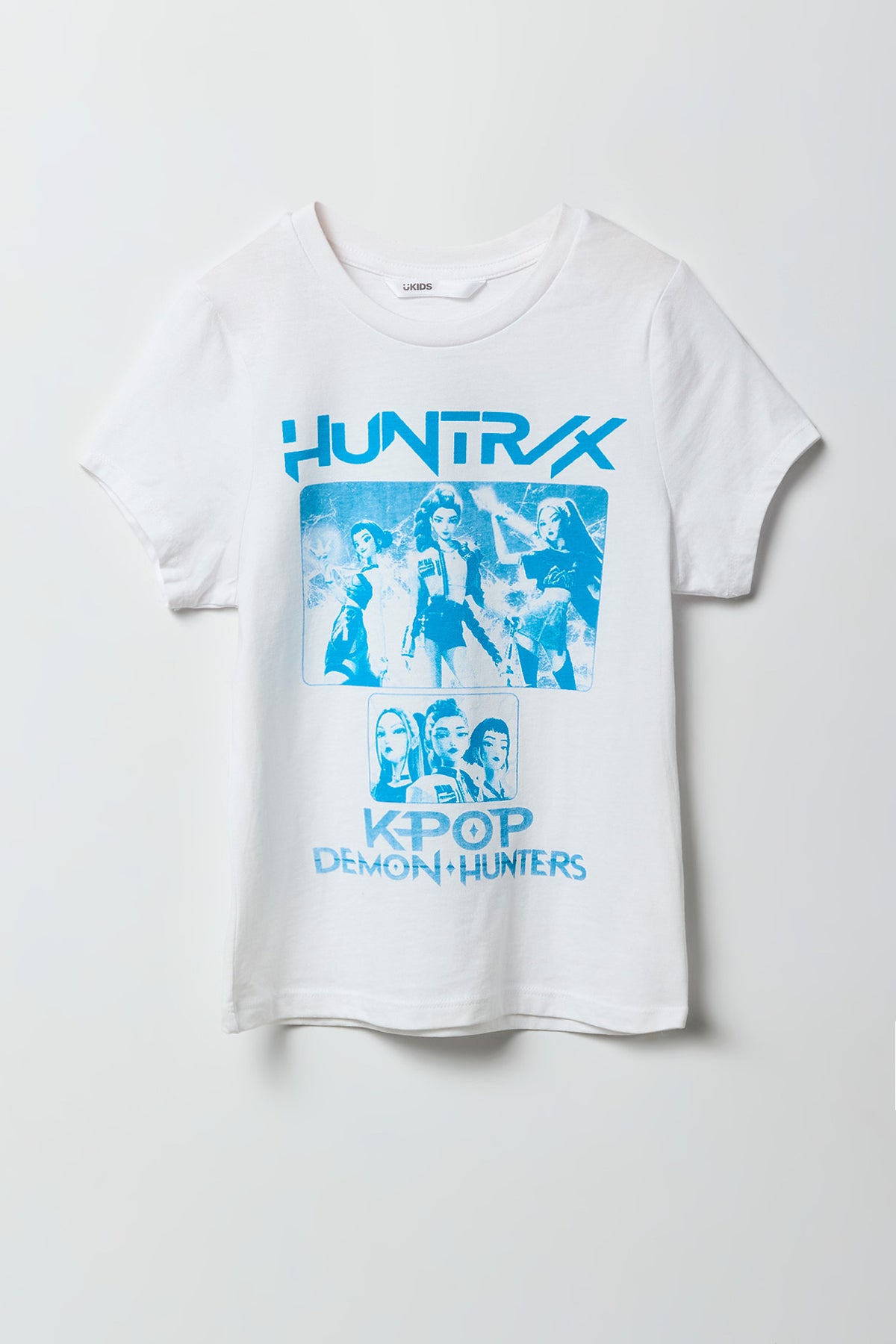 Tee-shirt manches courtes avec motif Huntrix fille - K-pop D... gris fonce Tee-shirt manches courtes avec motif Huntrix fille - K-pop D... gris fonce