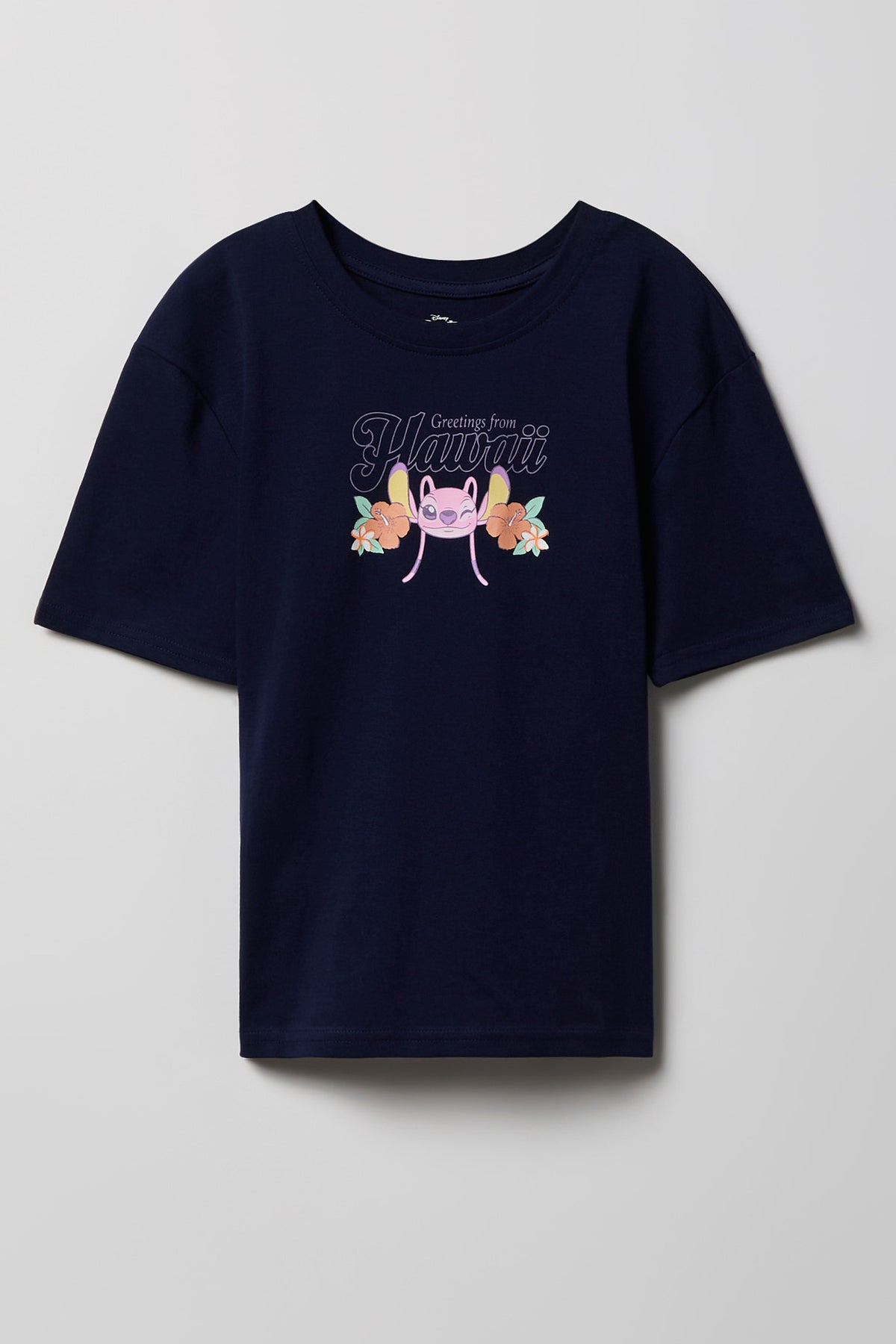 T-shirt à imprimé Stitch Hawaii pour fille