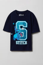 Girls Stitch Graphic T-Shirt
