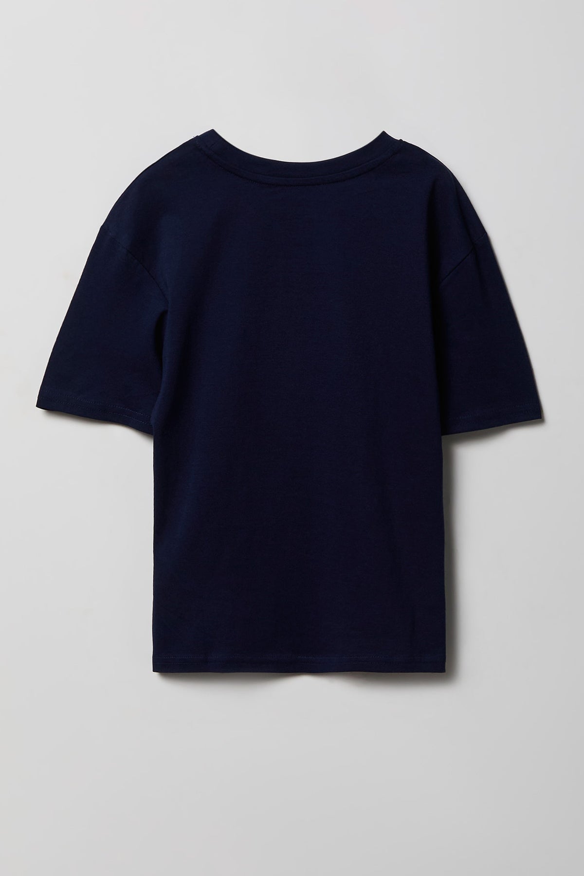 Alt View 2. Girls Stitch Graphic T-Shirt - Dark Blue