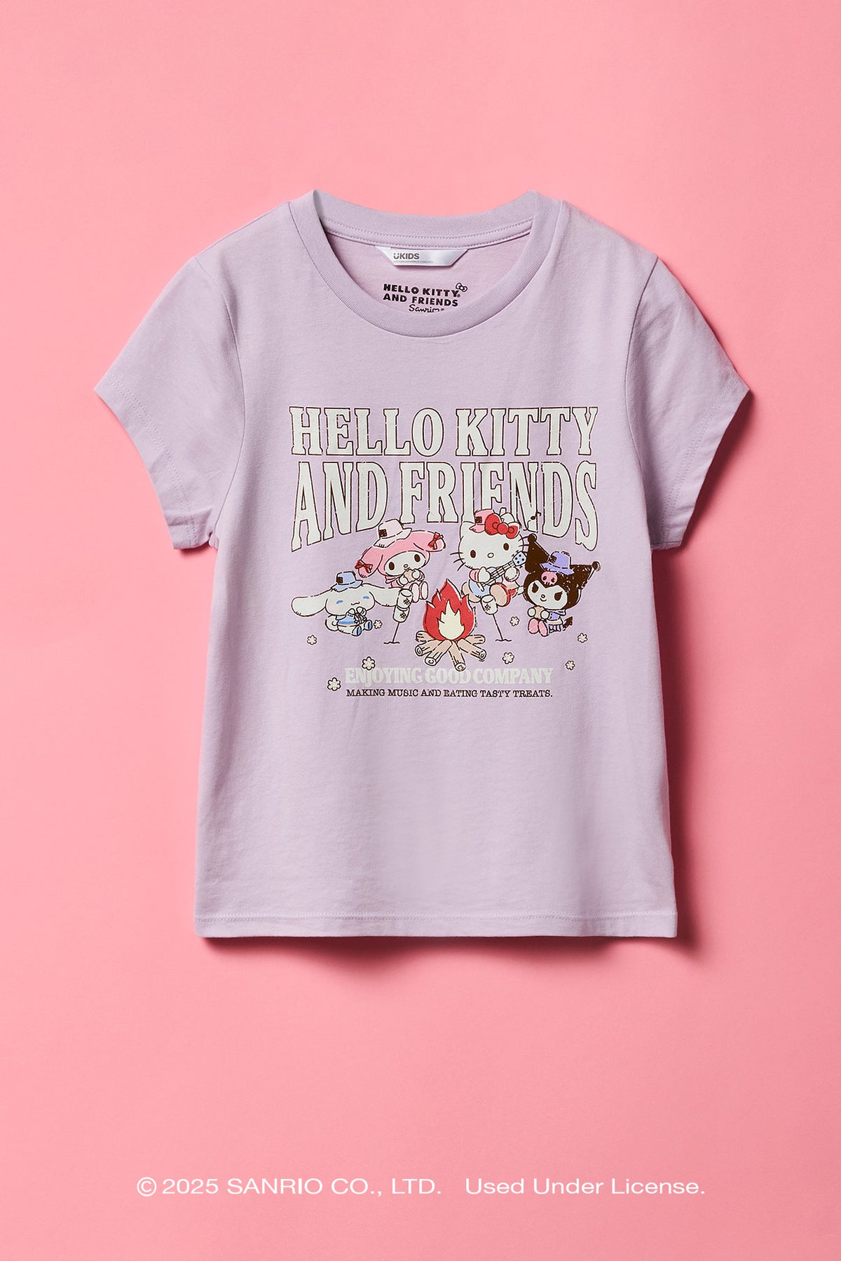 Hello Kitty® and Friends Girls Graphic T-Shirt - Purple
