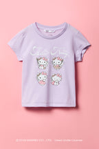 T-shirt en coton lourd à imprimé Hello Kitty® pour fille
