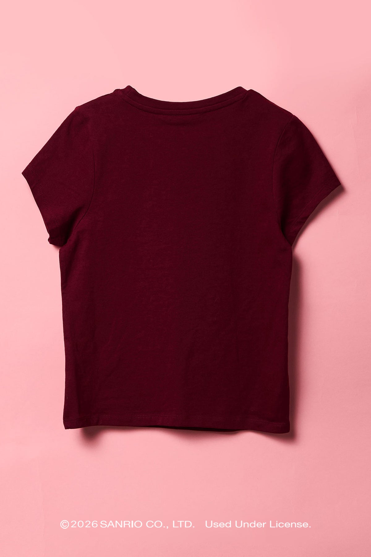 Alt View 2. Hello Kitty® & Friends Girls Heavy Cotton Graphic T-Shirt - Burgundy