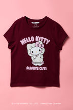T-shirt en coton épais à imprimé Hello Kitty® pour filles