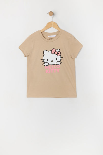 T-shirt à imprimé Hello Kitty pour fille