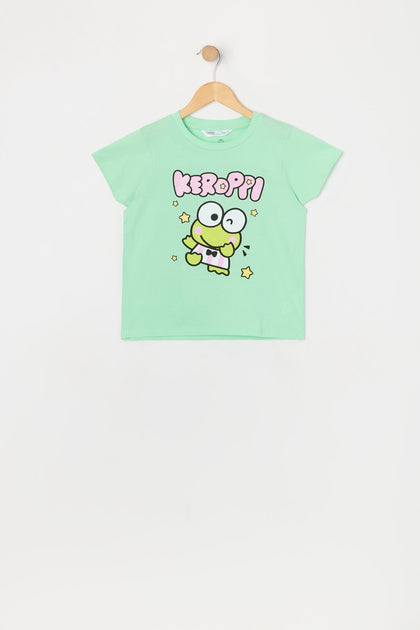 T-shirt à imprimé Keroppi pour fille