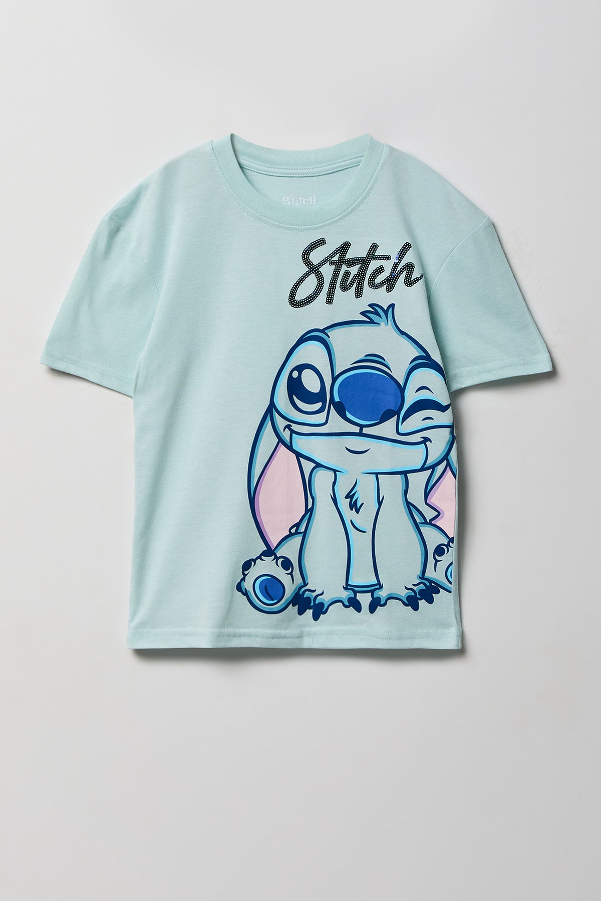 T-shirt à imprimé Stitch pour fille