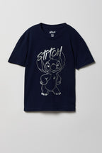 T-shirt à imprimé Stitch pour fille