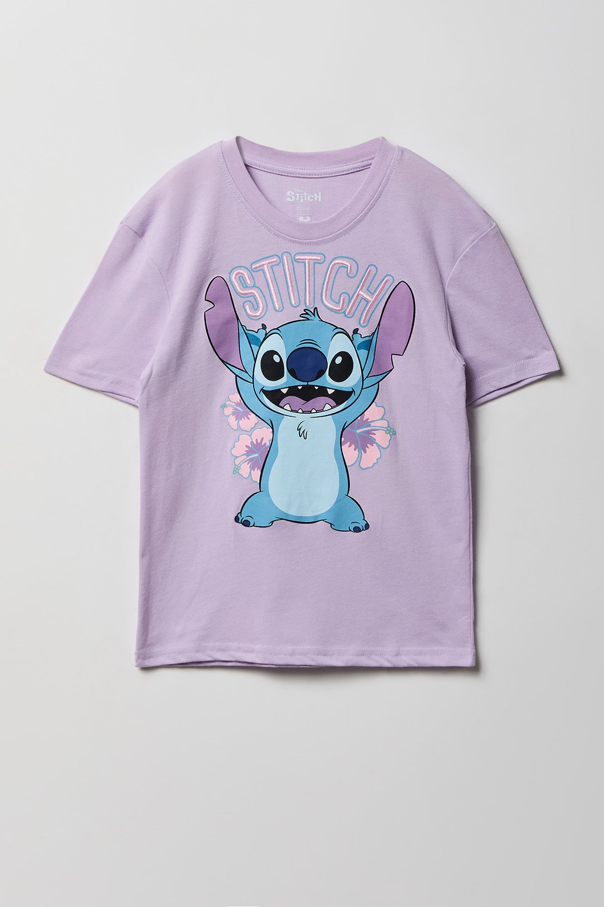 T-shirt à imprimé Stitch pour fille