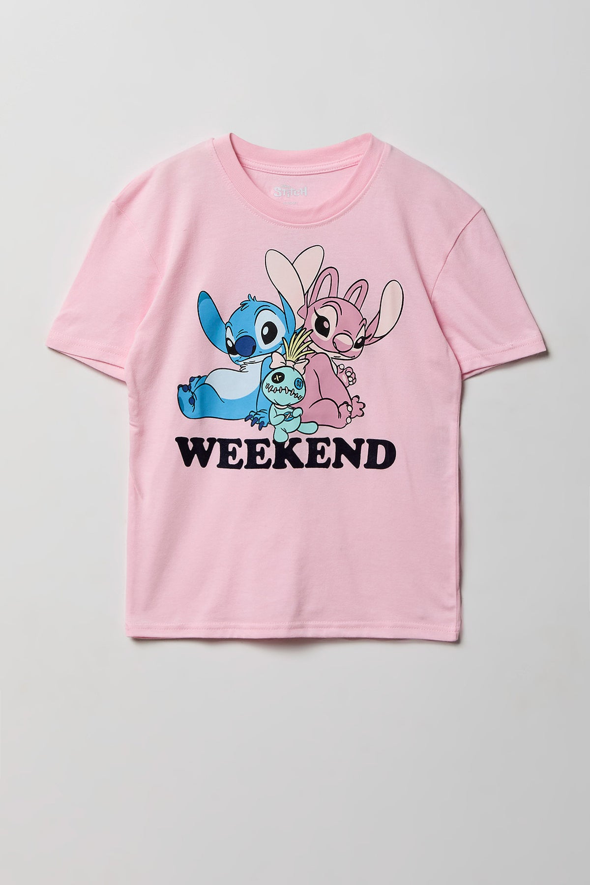 T-shirt à imprimé Stitch & Angel pour fille