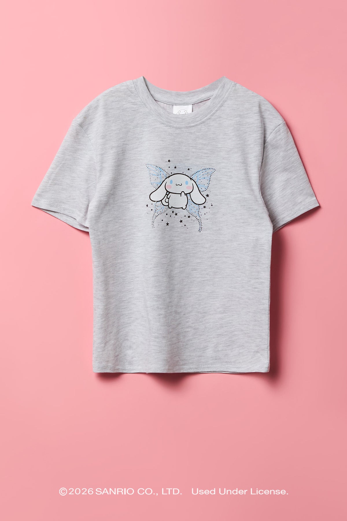 Cinnamoroll™ Girls Graphic T-Shirt - Light Grey