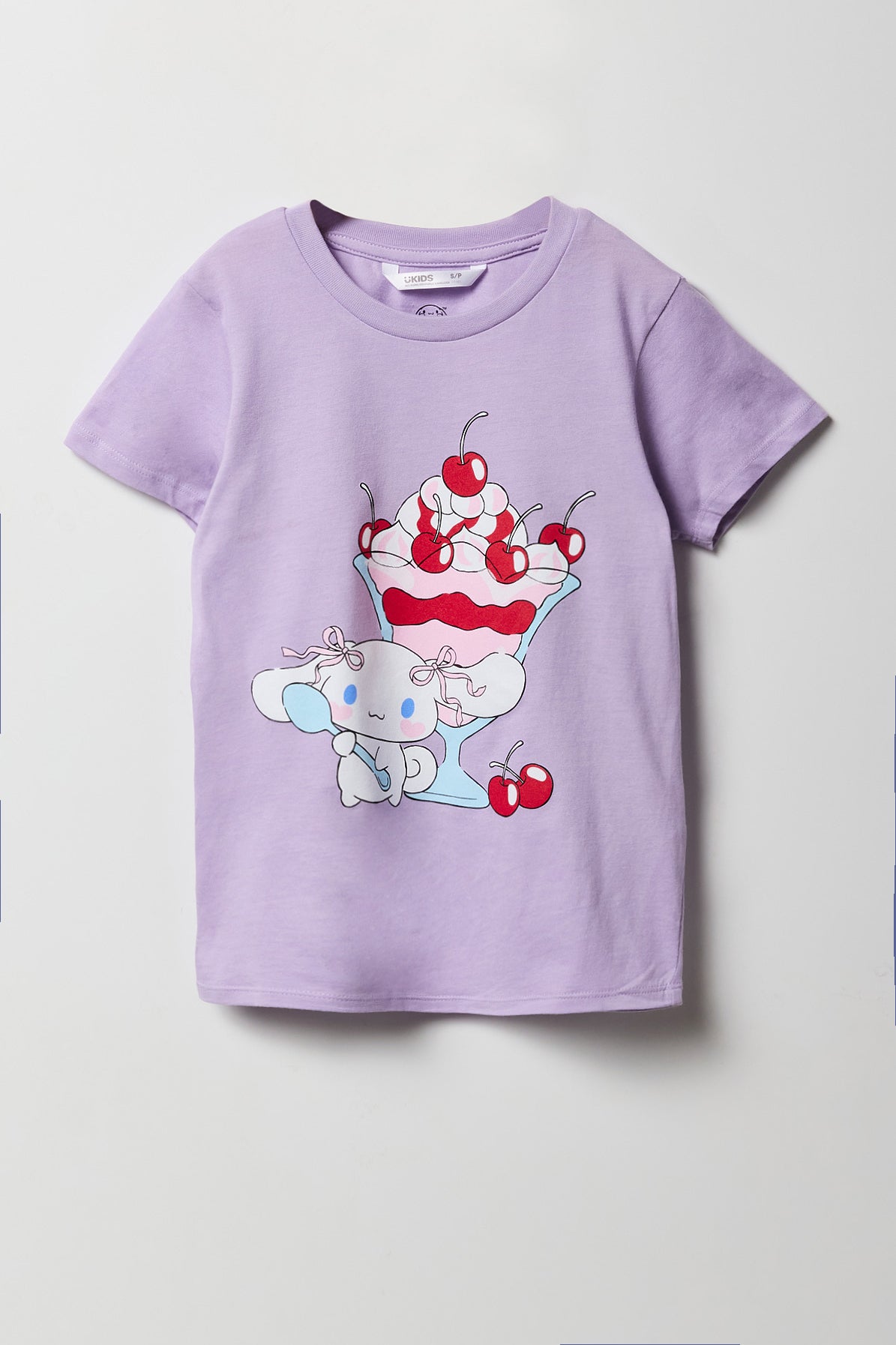 T-shirt à imprimé Cinnamoroll Sundae pour fille