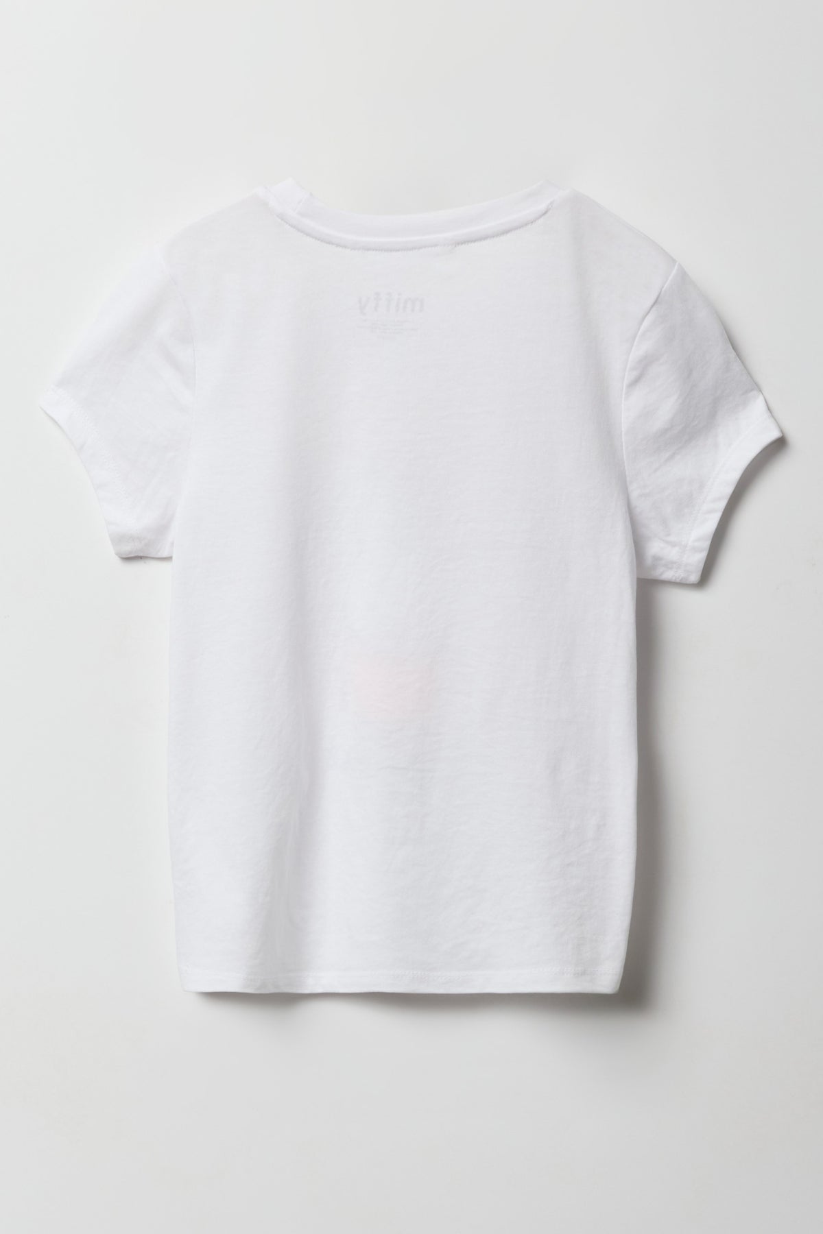 Alt View 2. Girls Luxe Heavy Cotton Miffy Graphic T-Shirt - White