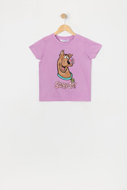 T-shirt à imprimé Scooby Doo pour fille