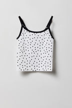 Camisole côtelée sans couture pour fille