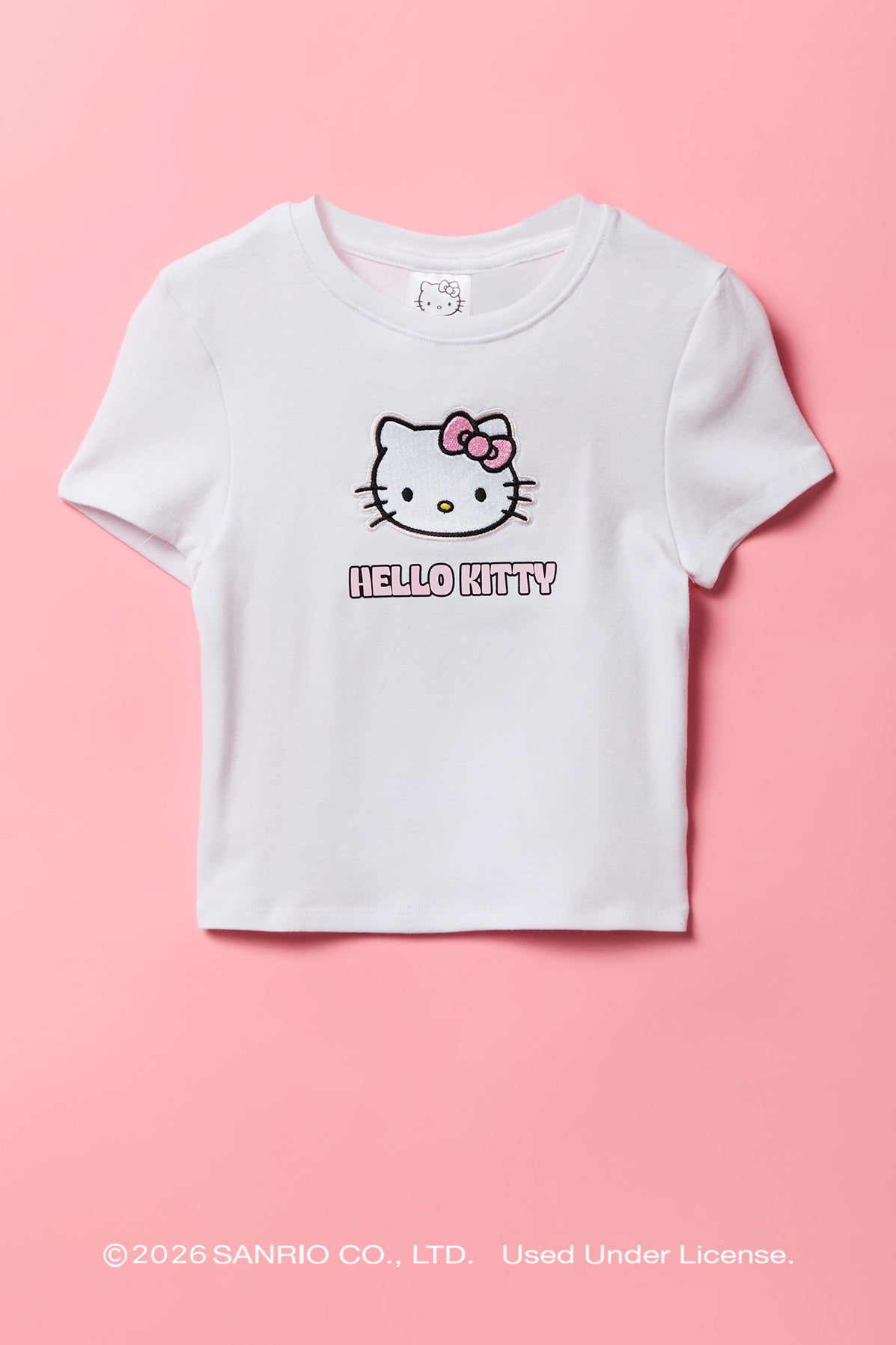 T-shirt à broderie Hello Kitty® pour filles